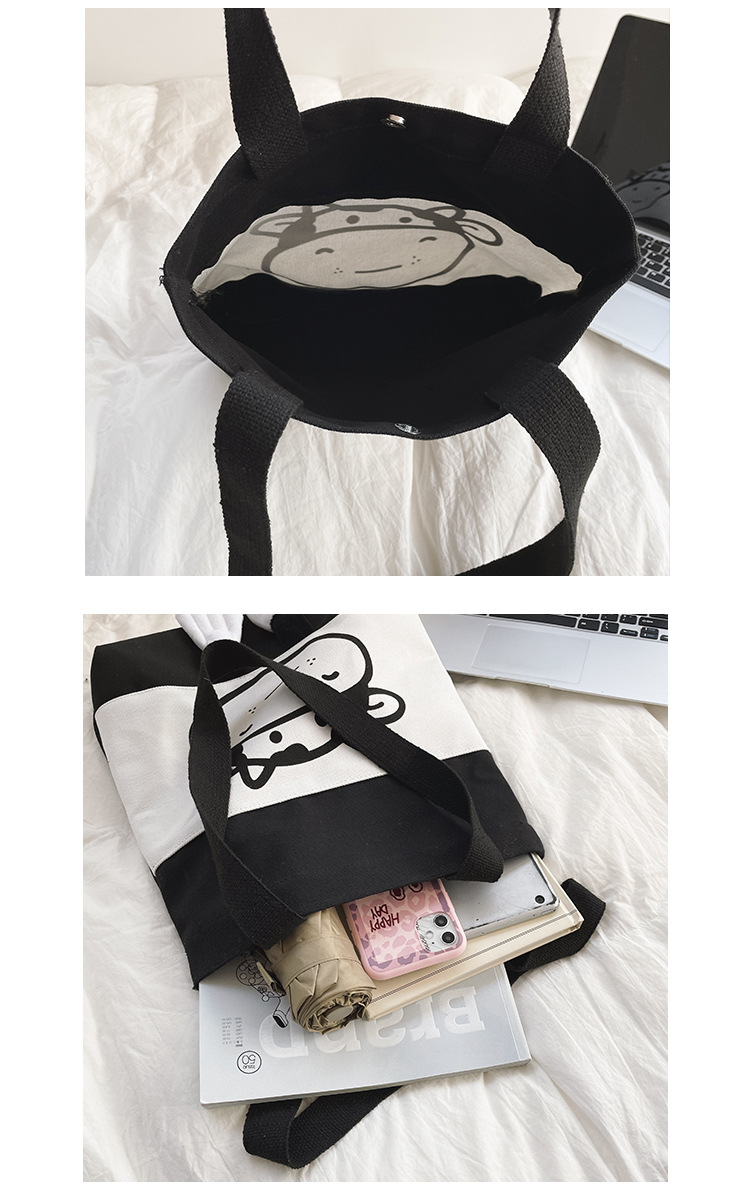 Sac À Main Mignon En Toile De Dessin Animé display picture 2