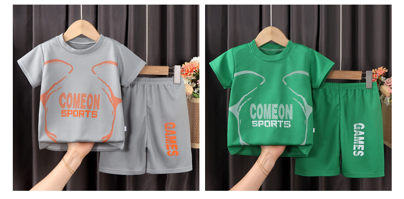 Sports Letter Polyester Boys Clothing Sets display picture 2