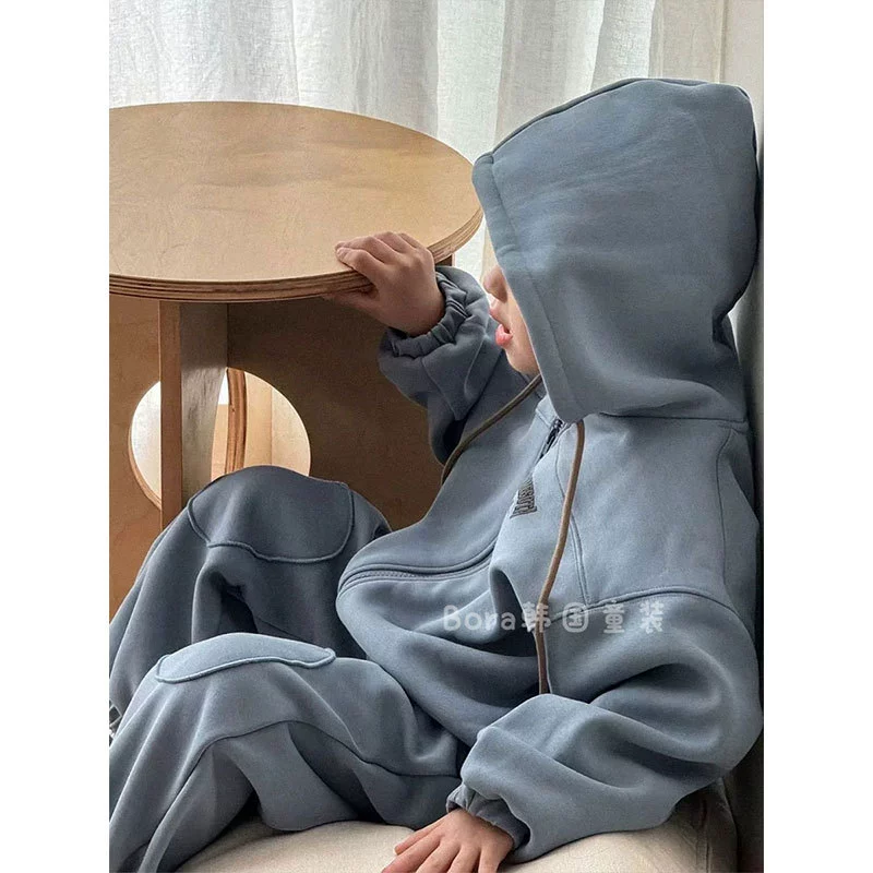Children's winter light and thin keep warm velvet down jacket for boys, duck down