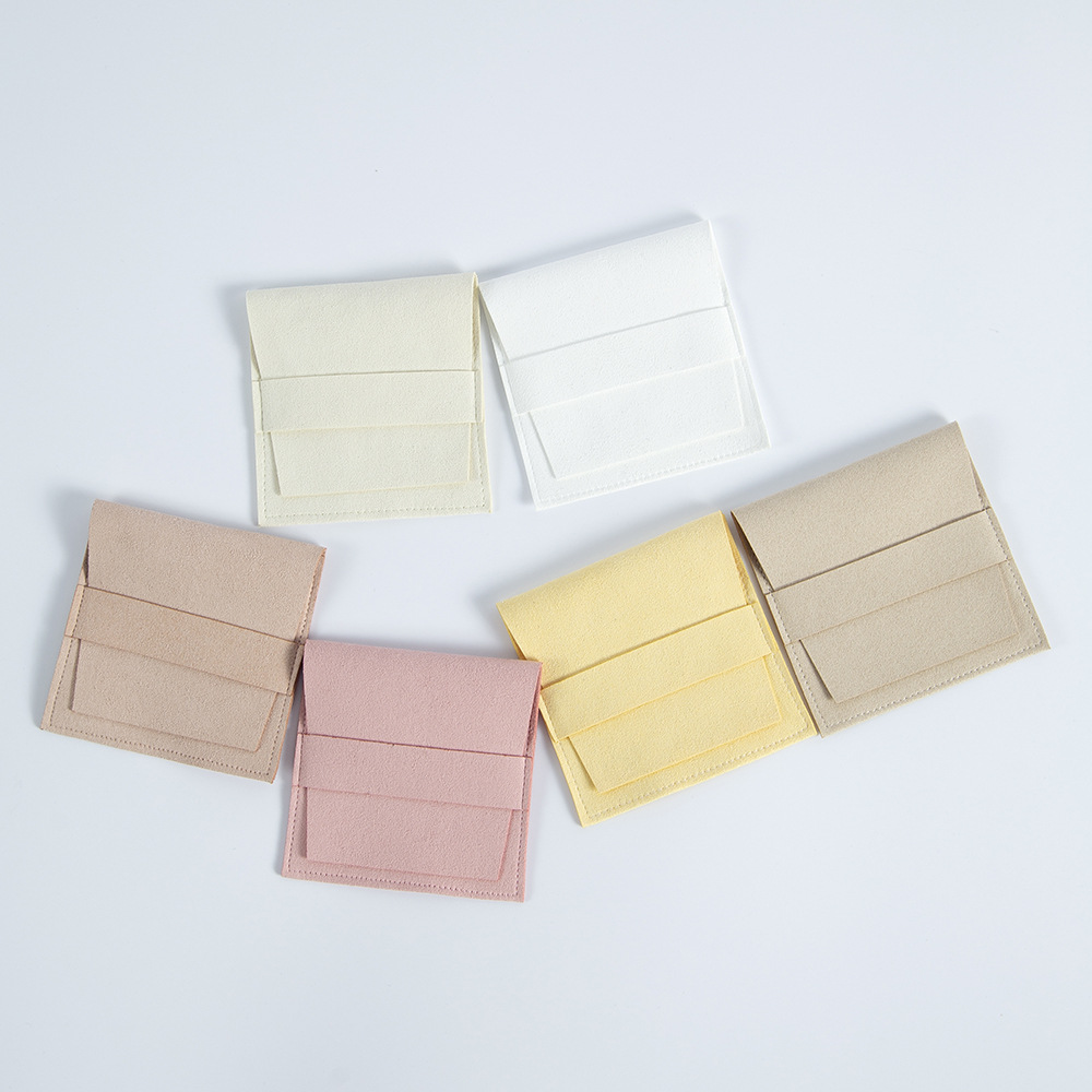 10g Weight Jewelry Packaging Bags Classification 1 Piece Quantity Daily Occasion Solid Color Pattern Basic, Simple Style Style 1 Piece Cloth Basic Simple Style Daily Solid Color Jewelry Packaging Bags 3