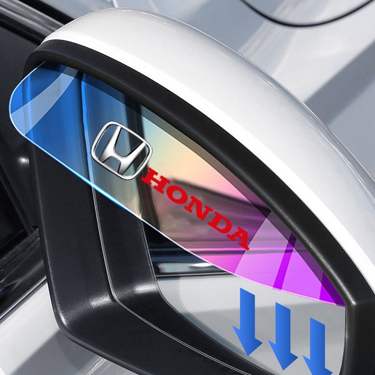 New Colorful Rain Shield Rearview Mirror Anti-Rain Rain Brow Reverse Mirror Shield Modification Universal Rearview Mirror