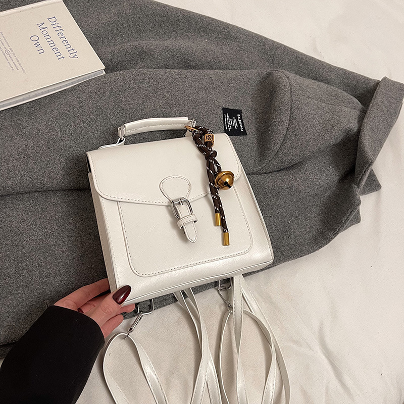 Nicho de diseño de alta sensación de moda mochila pequeña mochila para mujeres 2024 nuevo estilo universitario bolso pequeño