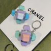 Special-shaped six-button-style three