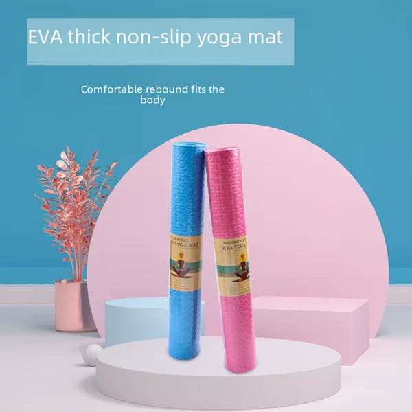 Cross-border yoga mat multi-size eva fitness mat sports non-slip widened thickened men's and women's training children's floor mat
