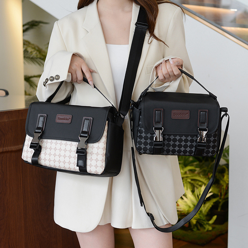One-Shoulder Large-Capacity Camera Bag Slr Digital Photography Crossbody Bag Multi-Functional Waterproof Mirrorless Camera Bag Ccd