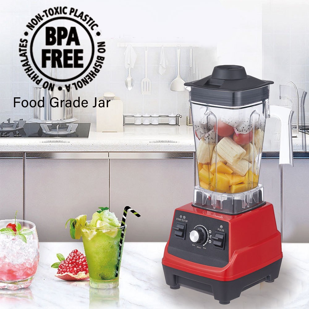 Licuadora Mezcladora Semiautomática de Doble Vaso, Máquina Trituradora de Alimentos, Precio Especial para Comercio Exterior, Venta Directa de Fábrica