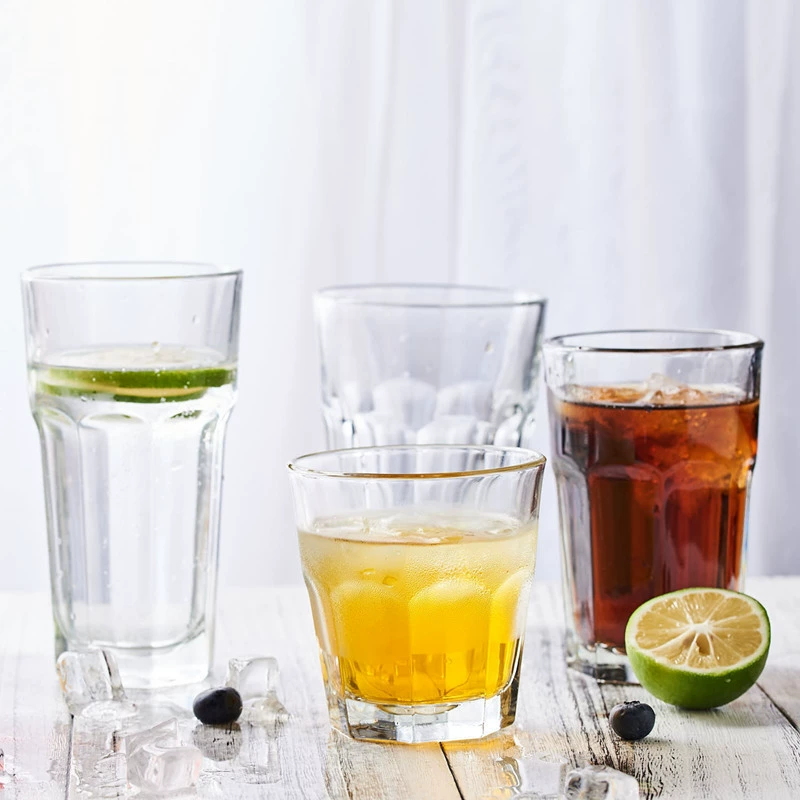 Glass cocktail tea cup for whiskey, increased thickness