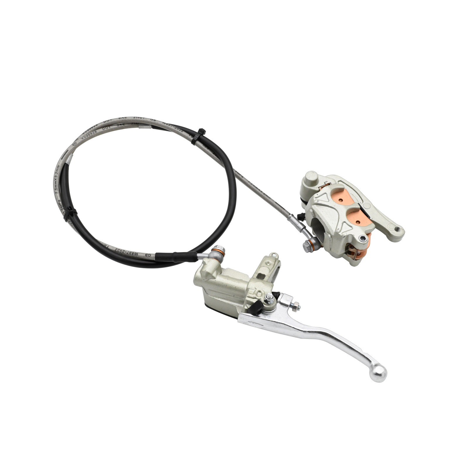 Hengjian Nc Dual-Charger Ktm Model Kewei K16/K18 Off-Road Motorcycle Front and Rear Disc Brake Assembly Upper and Lower Brake Cylinders