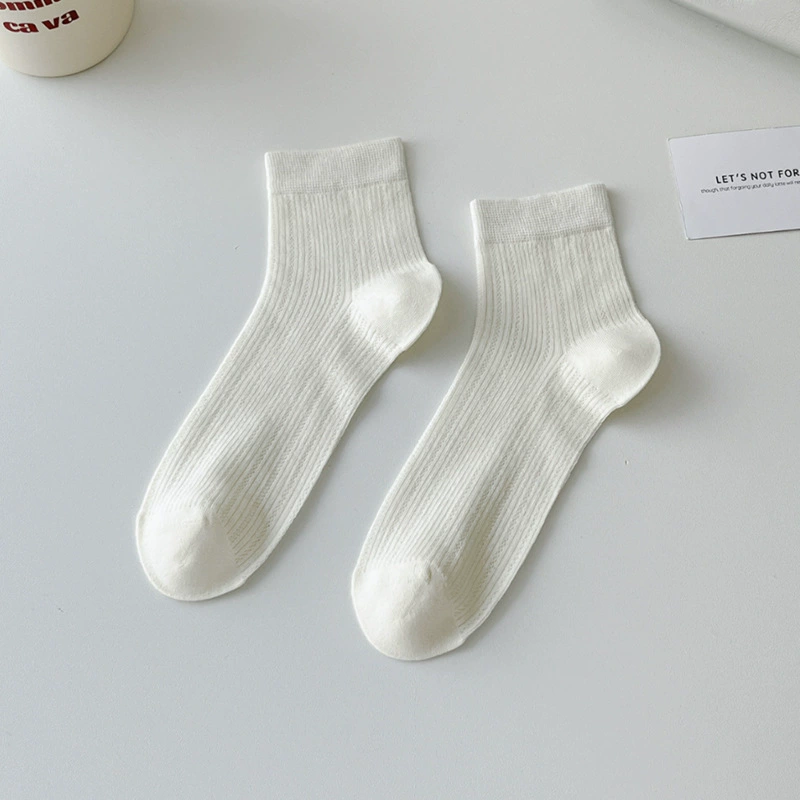 Lace breathable summer thin knee socks, mid-length, internet celebrity