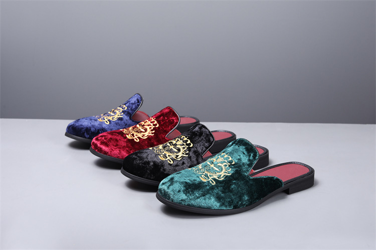 Männerschuhe Nei Gestickte Schong, Männer Slip-On Loafers, Summer No Stink Foot Slip On Ronn Zeh Casual Schong_voghion.com