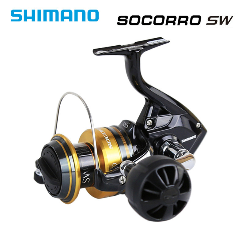 SHIMANO fishing line wheel SOCORRO SW sea spinning wheel boat fishing iron plate wheel sea fishing giant wheel tow fishing wheel