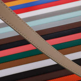 生产手加工皮把手箱包斜带包肩带包带包包肩带皮革提手宽肩带