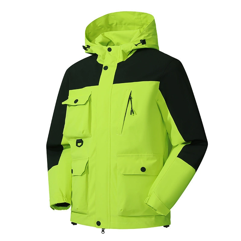 Водонепроницаемый мульти-сумка Мужская куртка-штурмовая мода повседневная куртка с капюшоном для мальчиков