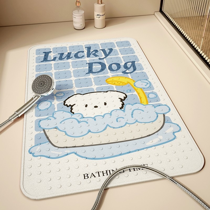 Non-slip Cartoon Bath Mat For Bathroom Rug With Rubber Backing_voghion.com