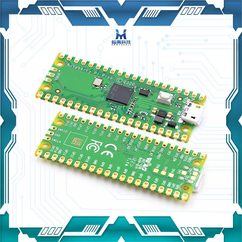 Raspberry Pi Pico разработочная плата raspberry pi PICO двухъядерный RP2040 поддерживает Micro Python