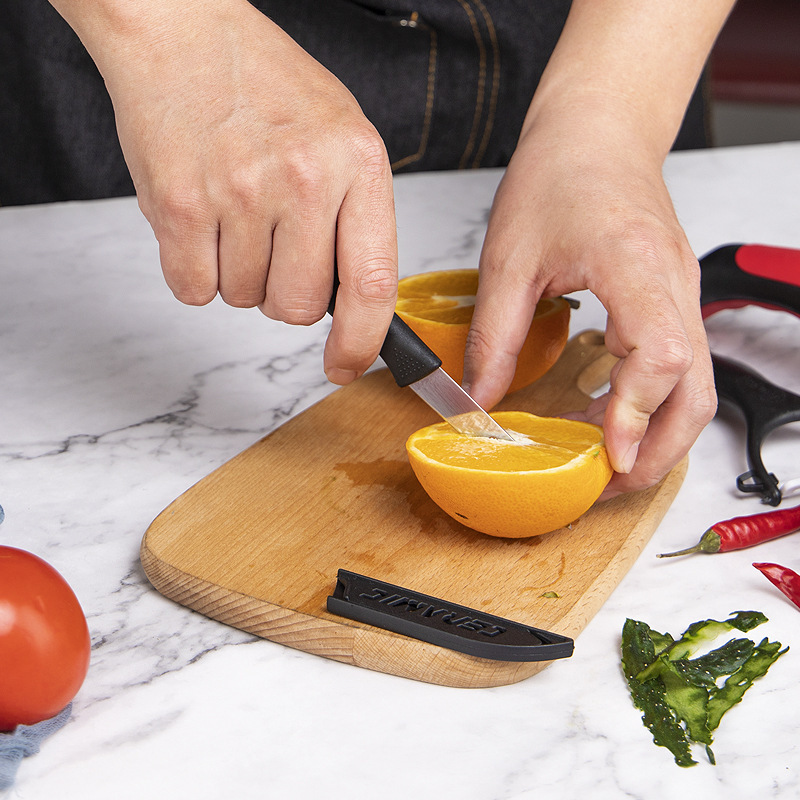 afilador de cuchillos artefactos de cocina conjuntos de tres piezas afilador de cuchillos cuchillo de planador de melón afilador de cuchillos doméstico cocina necesaria