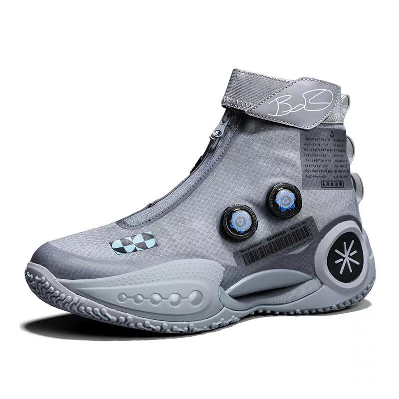 Wade's Way 9 Basketball Shoes Men's High Top Sonic 10 Buttons Comfortable Breathable Practical Student sneaker Summer Wade's Way 9 Basketball Shoes Men's High Top Sonic 10 Buttons Comfortable Breathable Practical Student sneaker Summer