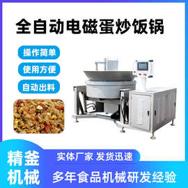 小型商用蛋炒饭炒食机 食堂用炒饭机 精釜全自动搅拌设备