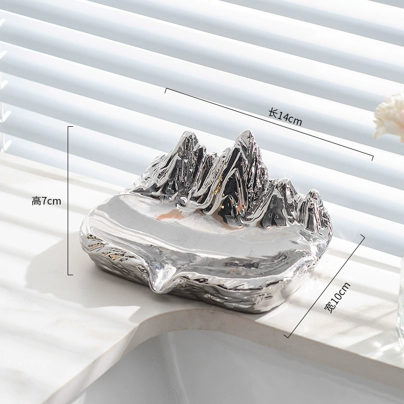Soap holder, hygienic drying rack, light luxury style