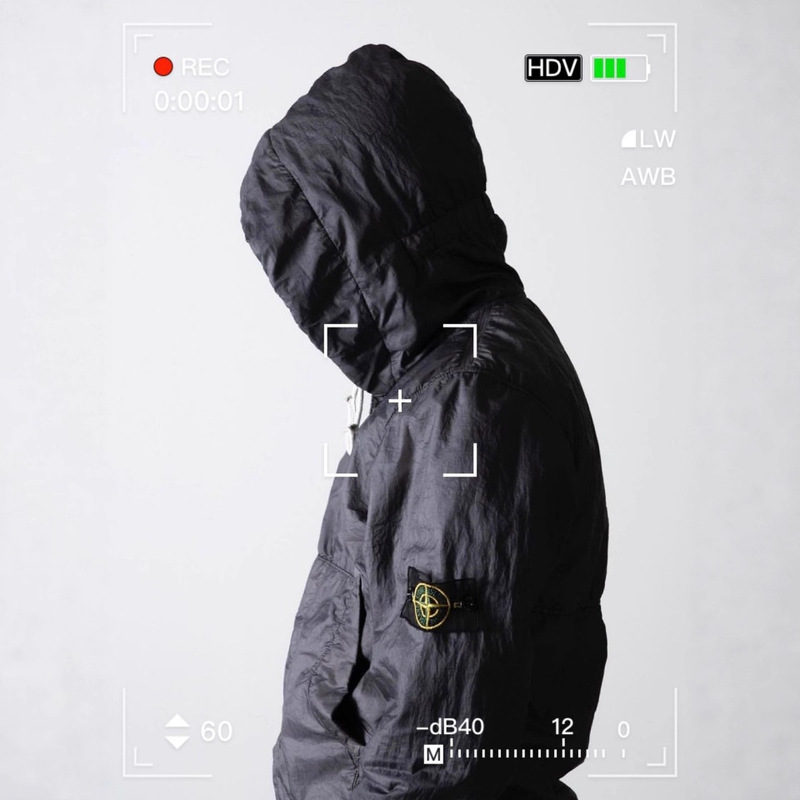 Cross-Border Stone Stone Autum Classic Basic Hard Shell Waterproof Outdoor Jacket Jacket Black Hooded Jacket