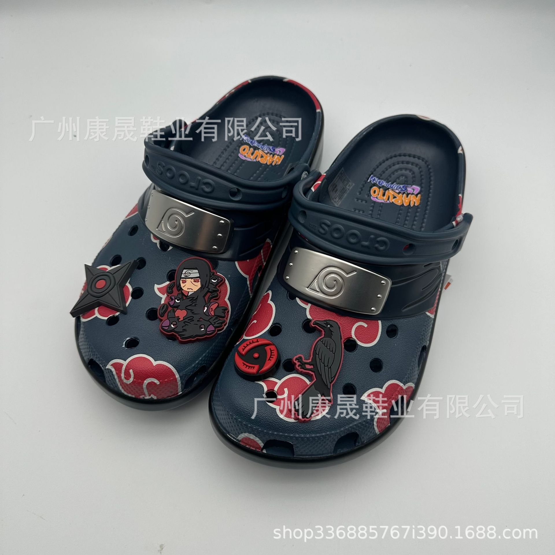 Croos nuevo Yuzhi-Hokage zapatillas de verano de dibujos animados agujero zapatos al aire libre sandalias suaves al por mayor