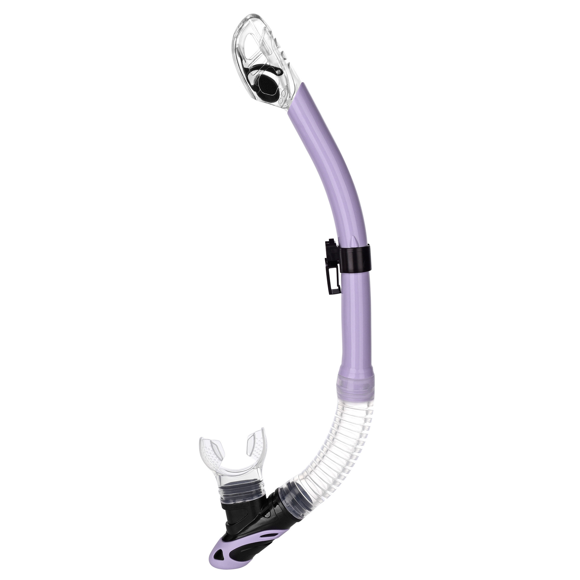 Nuevo tubo de respiración de buceo natación ventilación tubo de respiración seco completo equipo de snorkel tubo de respiración de entrenamiento de buceo