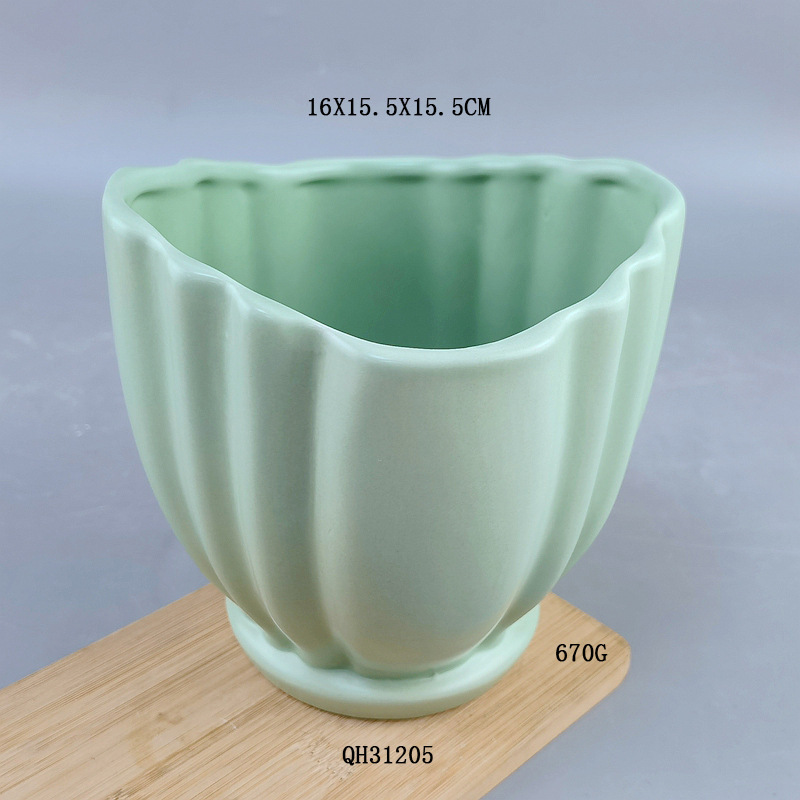 Customized Ceramic Lotus Bowl Flower Ornaments Bowl Lotus Seed Micro Lotus Seed Lotus Root Basin Jianshan Flower Arrangement Vessel Flower Pot Container Placement