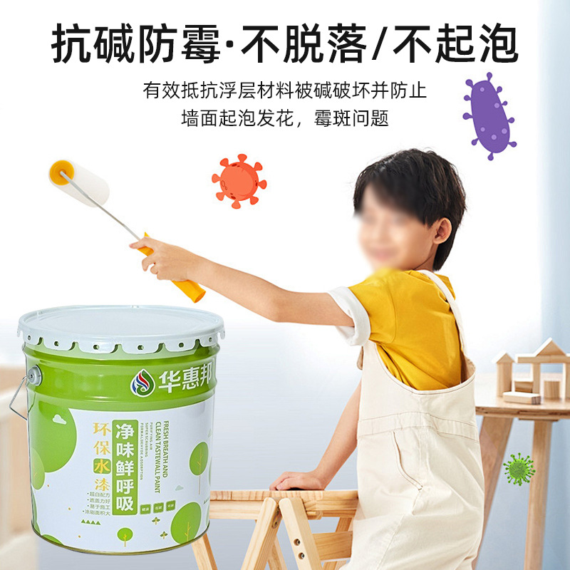 Pintura de látex de pared interior mate blanca acuosa al por mayor decoración para el hogar anti-corrosión de pared interior y exterior pintura de acabado de color sintonizable