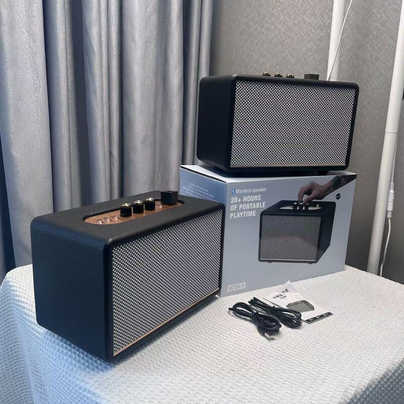 Cross-Border Applicable Action Iii Retro Bluetooth Speaker Marshall Wireless Stereo Audio Subwoofer A3
