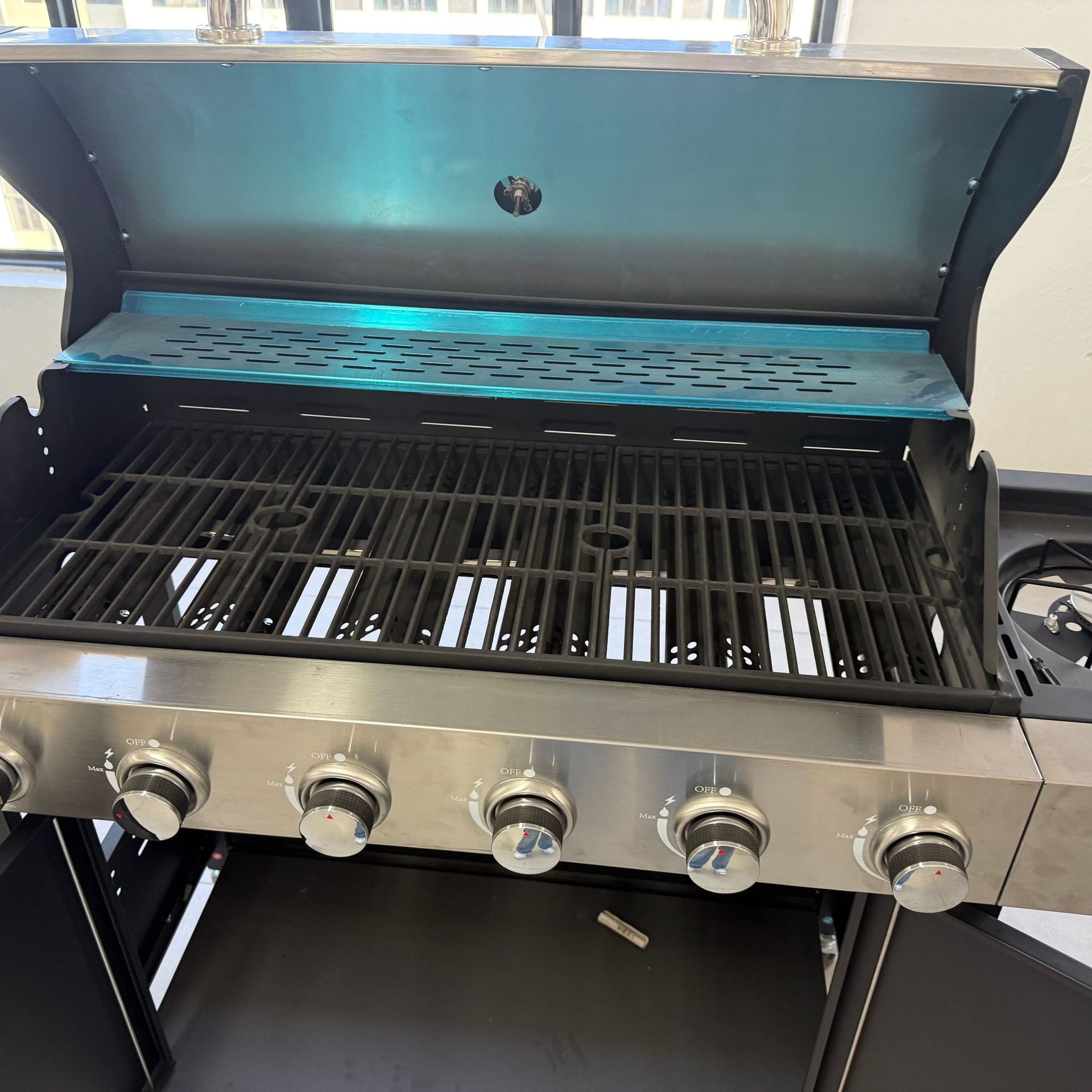 Soy una villa familiar de fábrica, 6 hornos de gas, hornos al aire libre con patio, parrilla de gas licuado, parrilla estofada americana