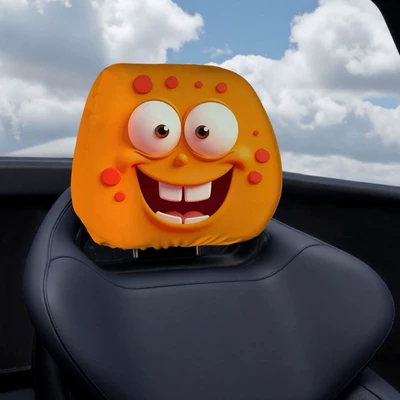 Exaggerated Expression Car Seat Sürətlər qutusu və əl tormozu başlıqları