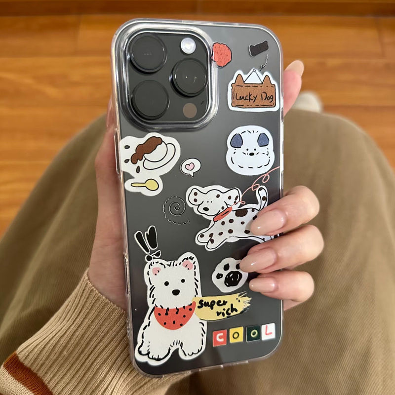 Cute Cartoon Phone Case for Apple 16Pro Max 13 14 Drop-resistant 15Pro Large Hole 13Pro Max Soft Cute Cartoon Phone Case for Apple 16Pro Max 13 14 Drop-resistant 15Pro Large Hole 13Pro Max Soft