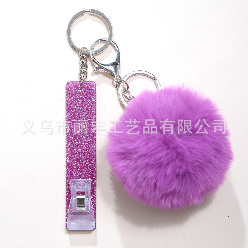 Revisor de tarjetas transfronterizo sin contacto Spot extractor de tarjetas de uñas largas Llavero extractor de tarjetas de combustible