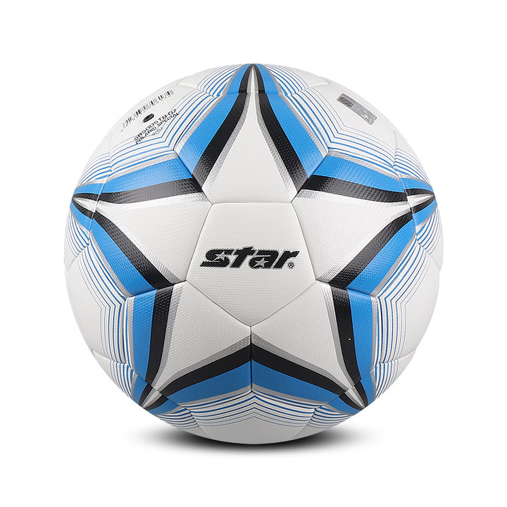 Shida 新 SB5005TB-07 ブルーサッカー No.5 PU 熱接着成人学生競技トレーニング耐摩耗性|undefined