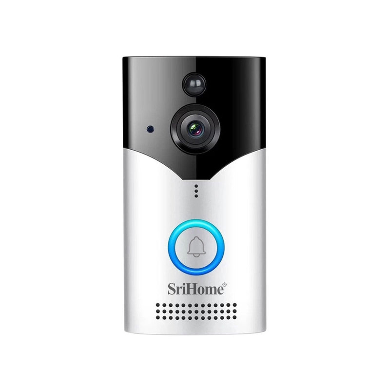 Srihome 400 万 HD ビデオ ドアベル 5inch スクリーン ドアベル ビルディング インターホン モニター ホーム 盗難防止|undefined