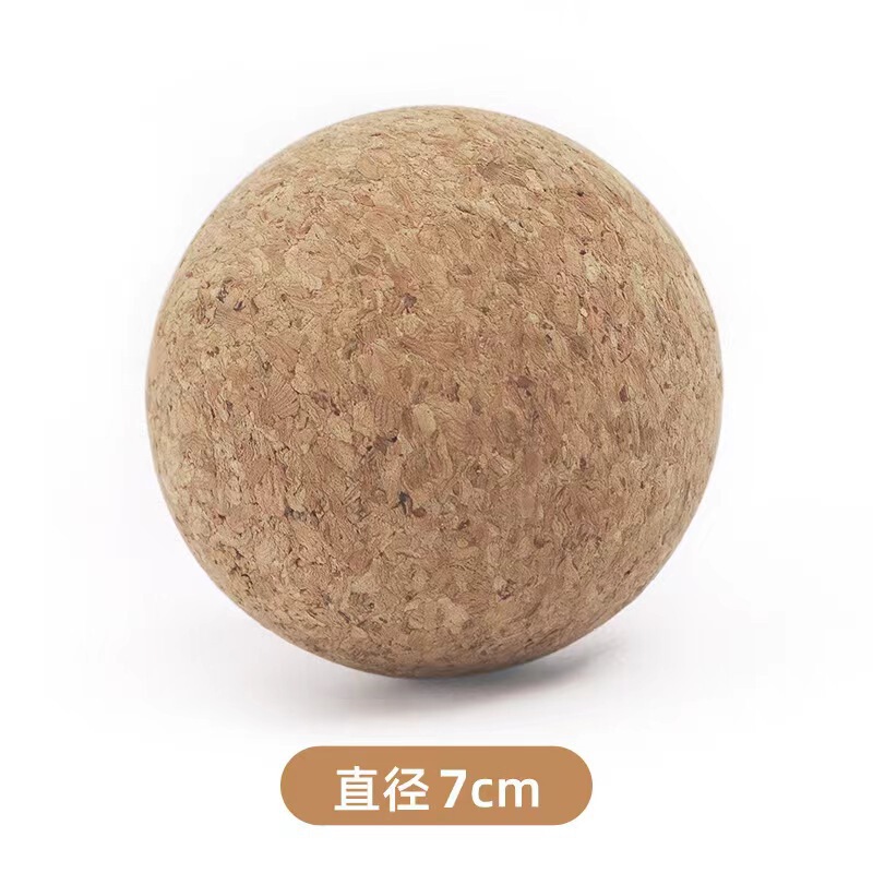 コルクヨガボールピーナッツフィットネス補助筋膜球筋肉リラックスコルクマッサージピーナッツ球中実が落ちない|undefined
