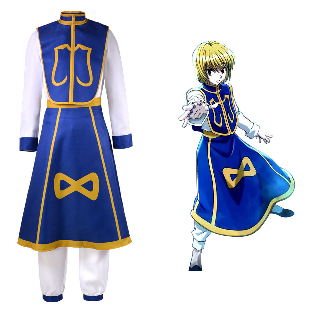 亞馬遜 全職獵人酷拉皮卡cos服 Kurapika動漫角色扮演cosplay服裝
