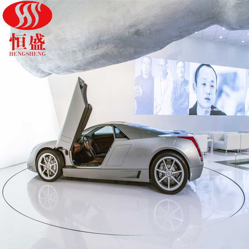 车库汽车掉头转盘 360度汽车旋转平台 电动旋转展台 汽车掉头转台