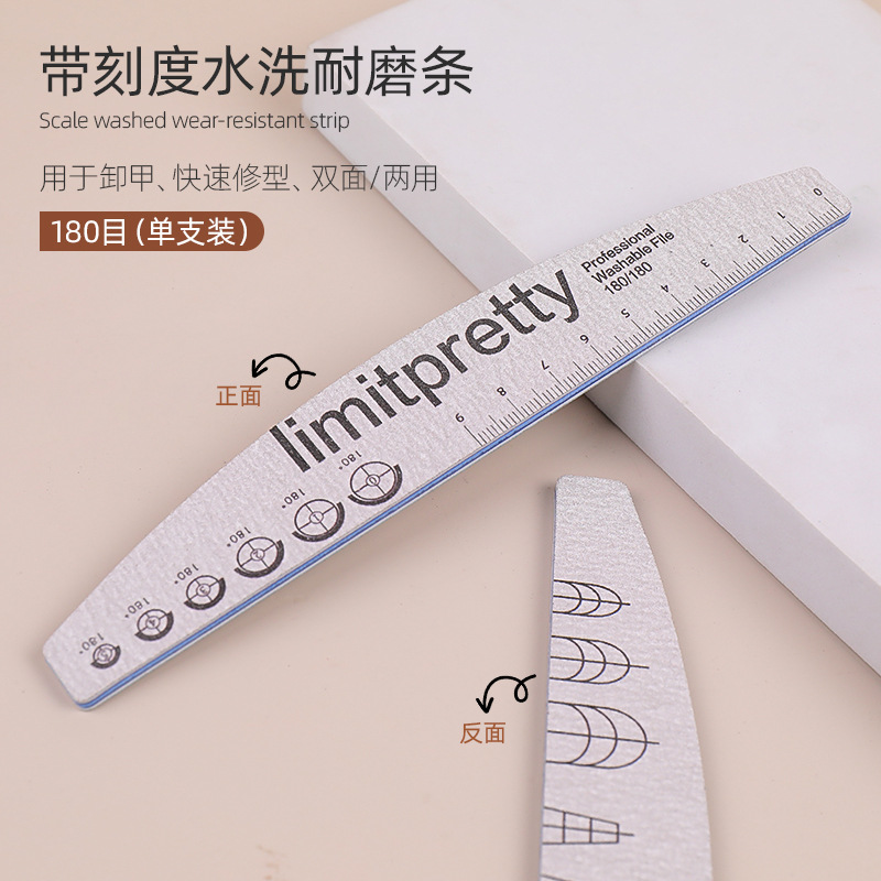 Tipo A, nueva tira de pulido, tira de frotamiento de esponja, venta directa de fábrica, con escala, lavado con agua, sin arena, tira de frotamiento resistente al desgaste al por mayor