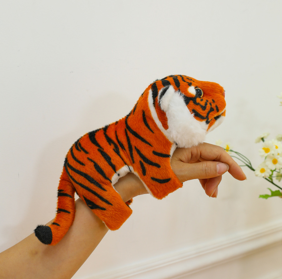 시뮬레이션된 갈색 호랑이