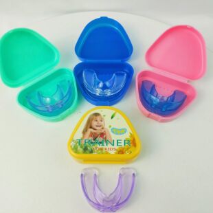 Anti-Snore corrector sports mouthguard double-sided mouthguard children's correction retainer boxed