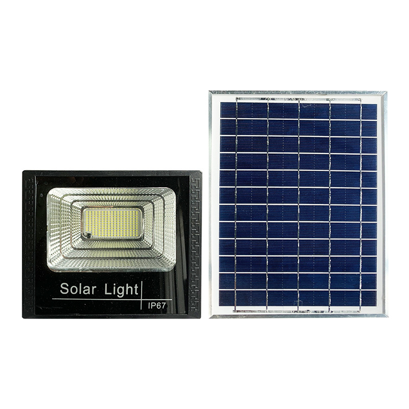 Nuevo fabricante de iluminación LED solar de alta potencia, luz de jardín de alto brillo impermeable para jardín rural al aire libre