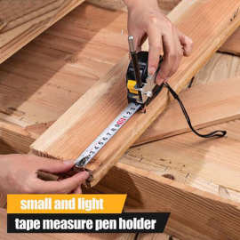 Tape Measure Marker Tool新品钢卷尺辅助工具笔架夹固定标记卷尺