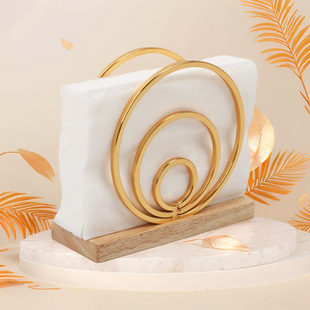 Factory direct supply Nordic napkin holder paper towel holder solid wood desktop vertical creative coffee shop hotel napkin storage rack
