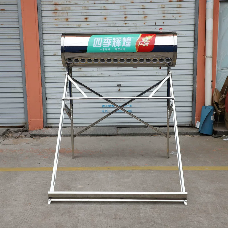 Проект кронштейна для домашнего солнечного водонагревателя: одиночный сборщик тепла, нержавеющая сталь, модель для нагревательного устройства