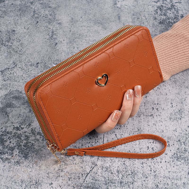 Cartera de mujer, diseño moderno, con compartimentos múltiples y estilo elegante