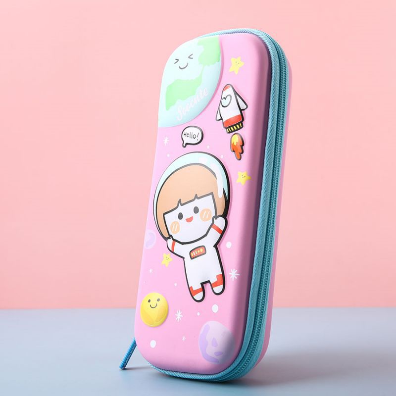 Tres capas de piel - 3d Cartoon Space Girl