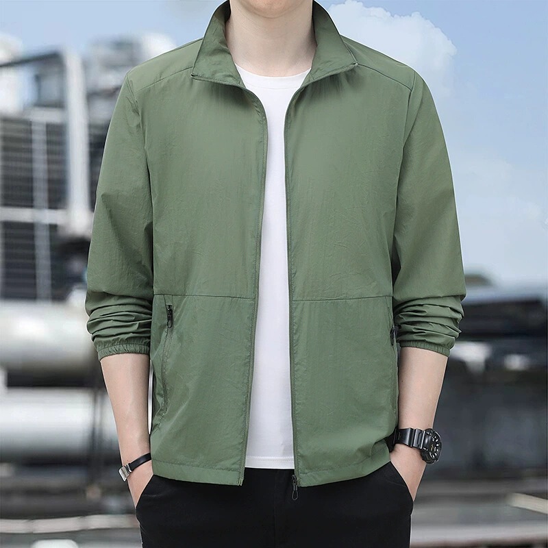 2026 New Cross-Border Sun Protection Clothing for Men U Summer Waterproof Outdoor Ultra-Thin Anti-Uv Breathable Fishing Jacket for Men