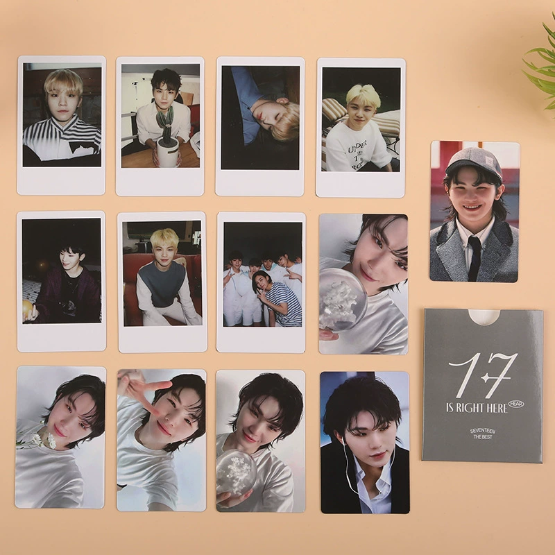 Корейская группа 17 SEVENTEEN новая специальная маленькая карта