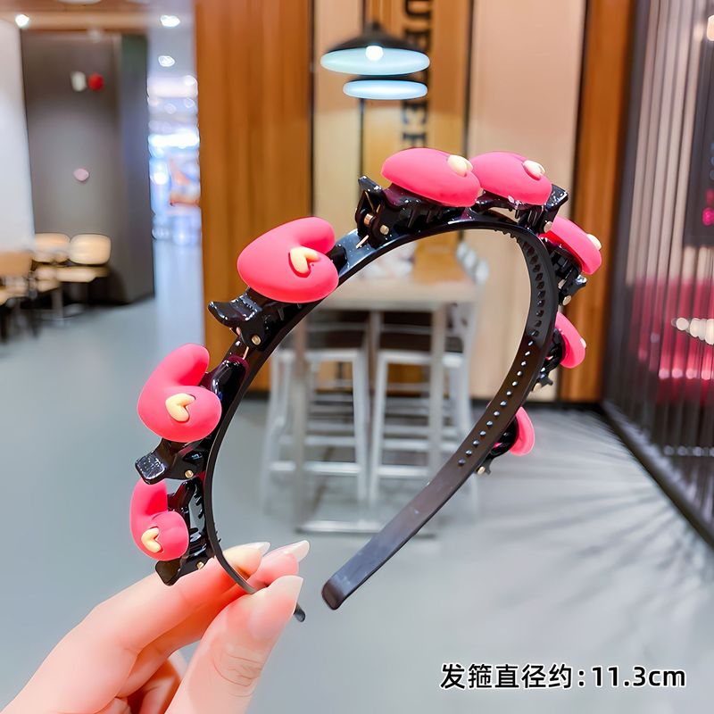 儿童发箍网红女童可编发头箍发饰卡通可爱公主夏季碎花器编织|undefined